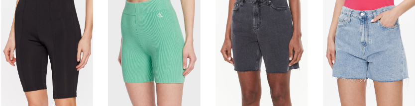 Ženski kratki šorcevi Calvin Klein