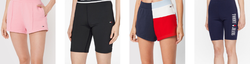 Ženski kratki šorcevi Tommy Hilfiger